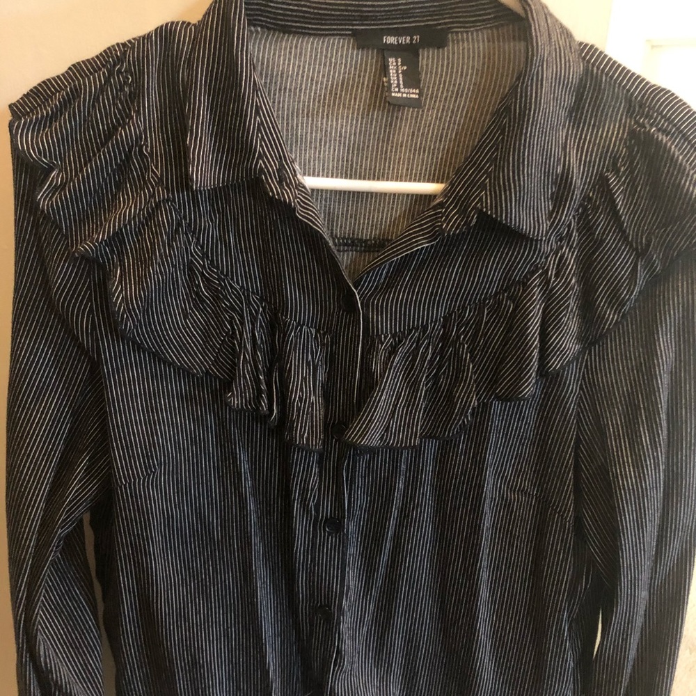 Brand new button down top